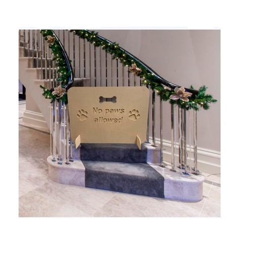 Wooden dog barrier gate - wooden,