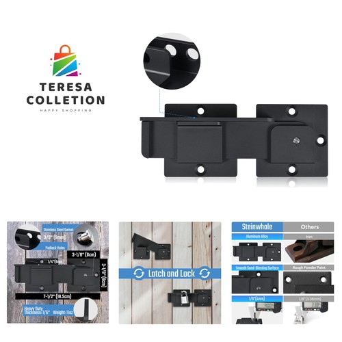Flip gate latch lock for - latch,