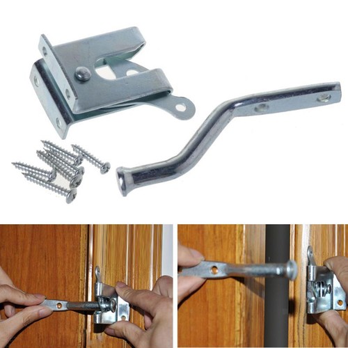 Self locking gate latch - latch,