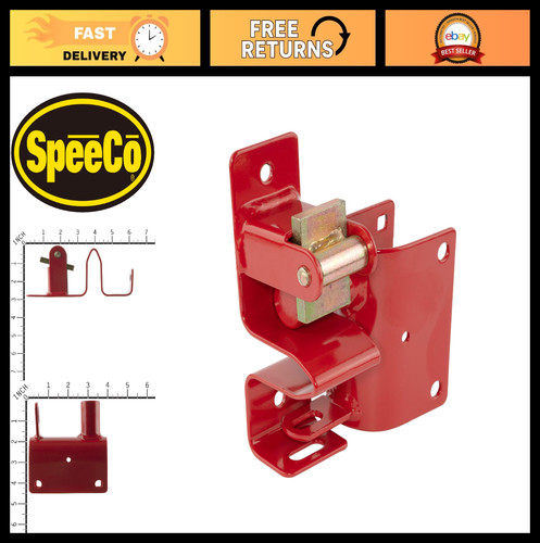 One way gate latch for - for, 1-5/8"